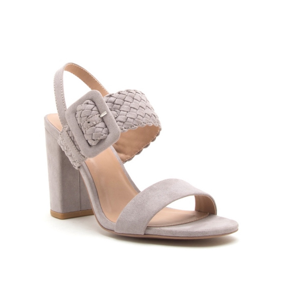 1 HOUR SALE GREY BLOGGER HEELS COMFY FALL